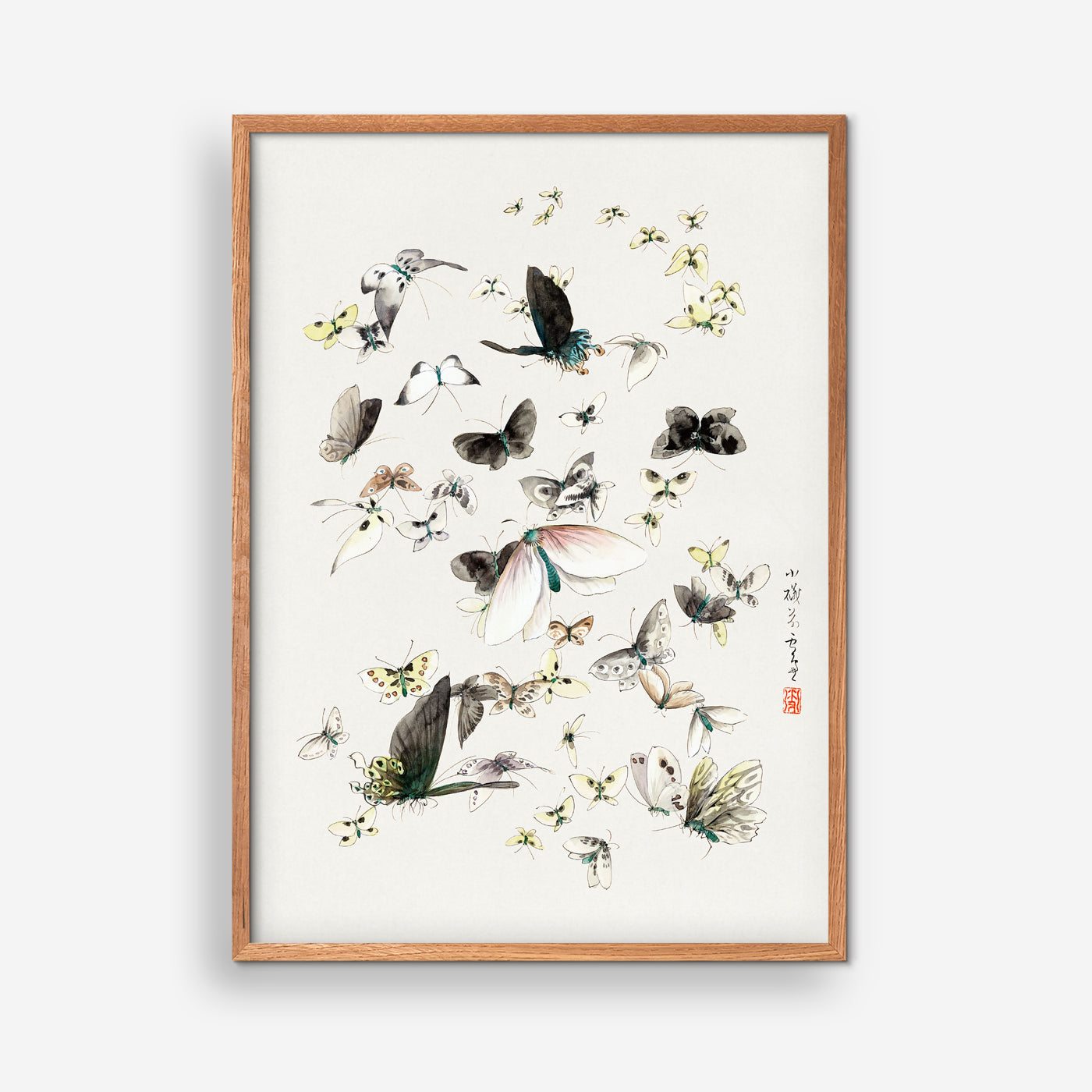 Hokusai´s Butterflies and Moths