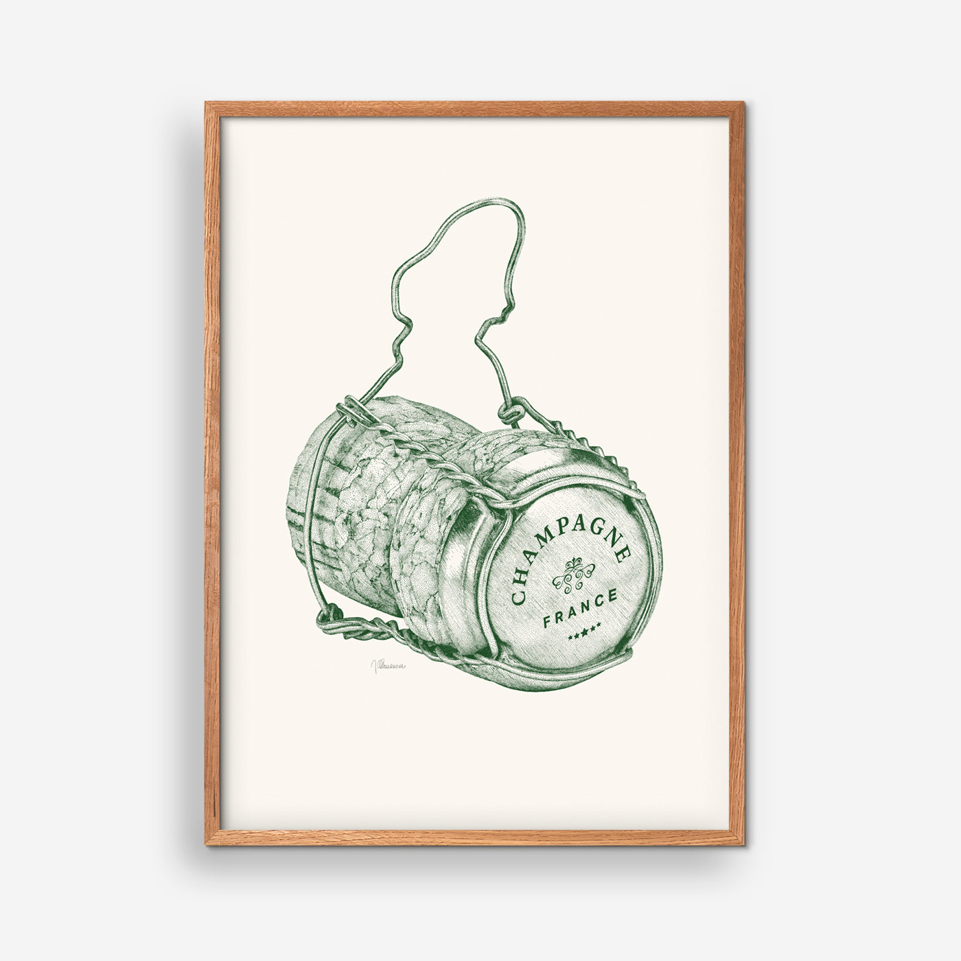Champagneprop - Green - Julie Flansmose