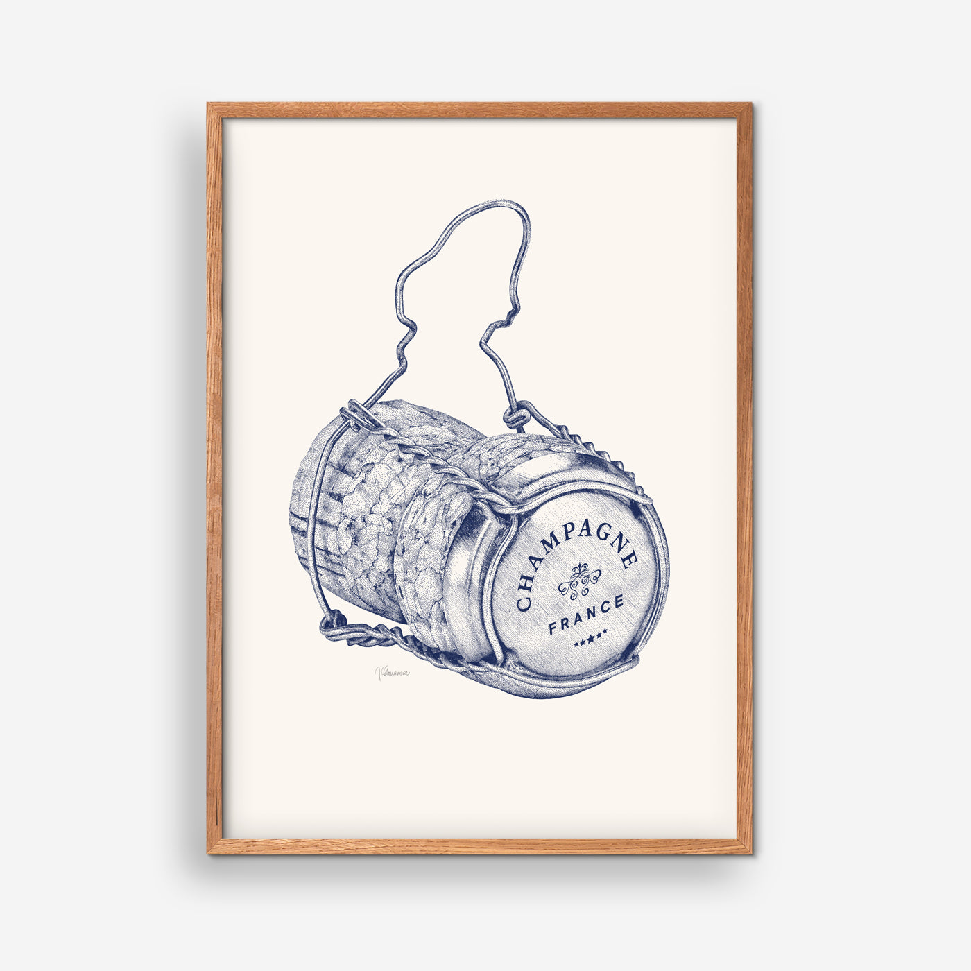 Champagneprop - Blue - Julie Flansmose