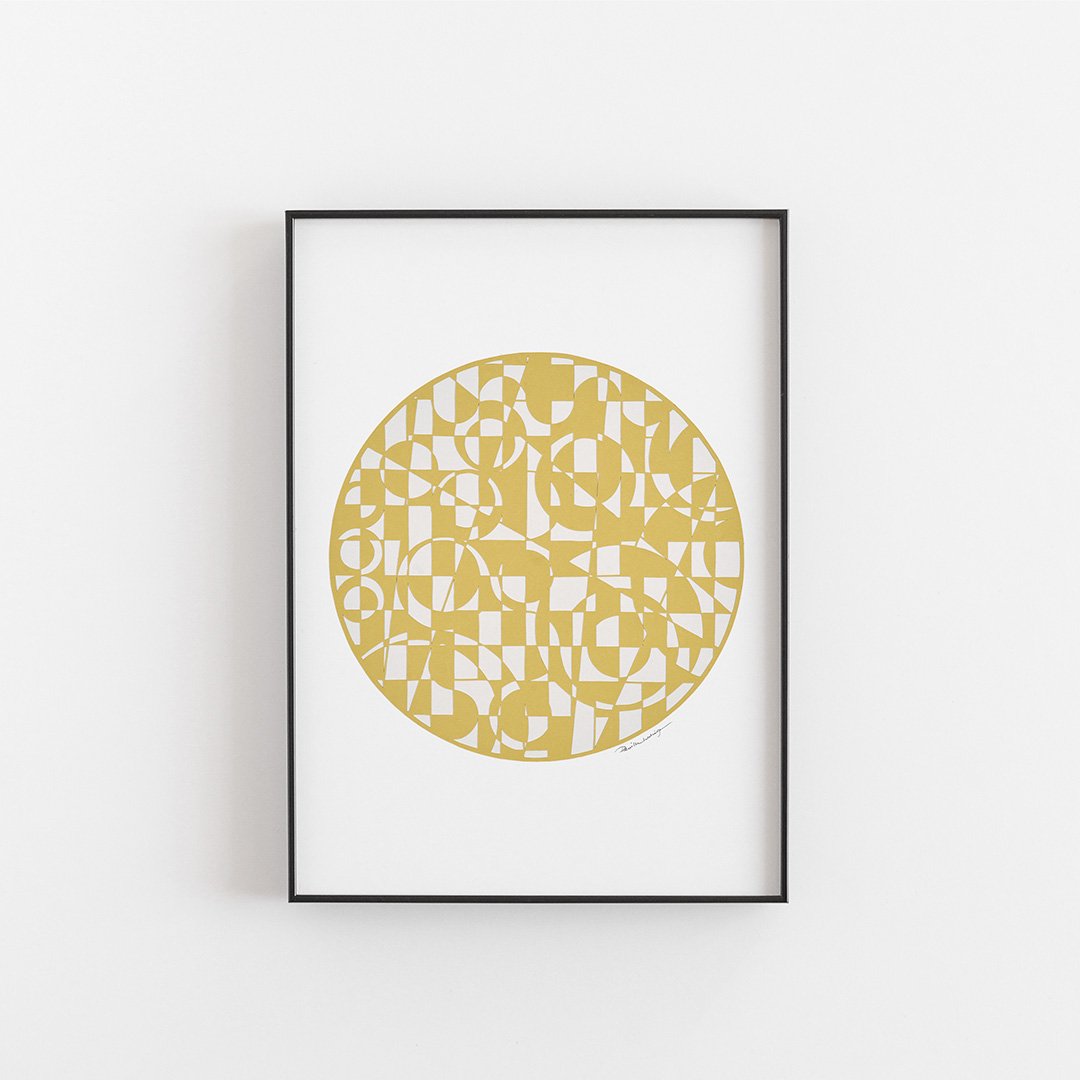 Yellow Circle - Papir Vaerk