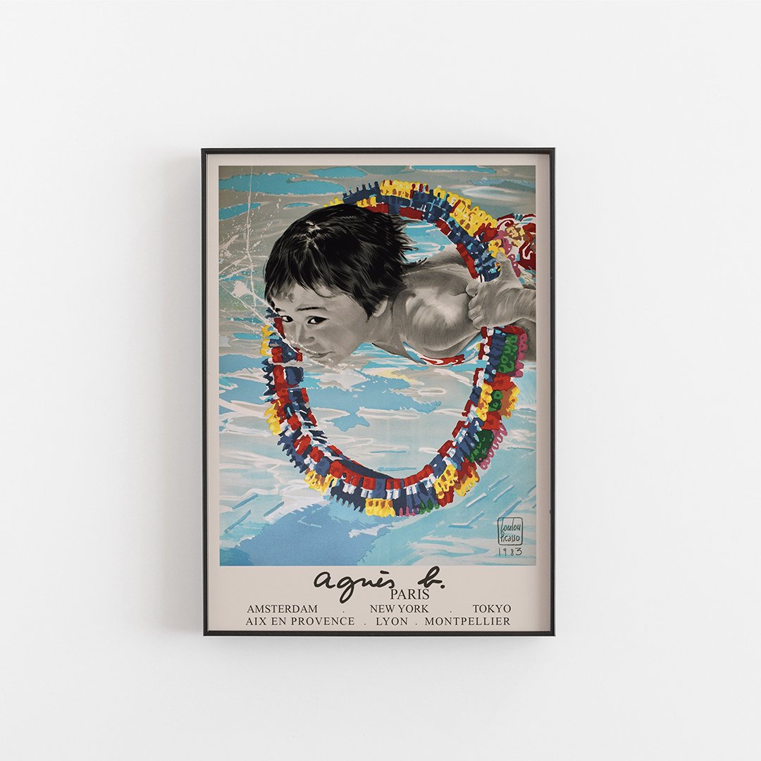 Agnes b. exhibition poster - Lulu Picasso