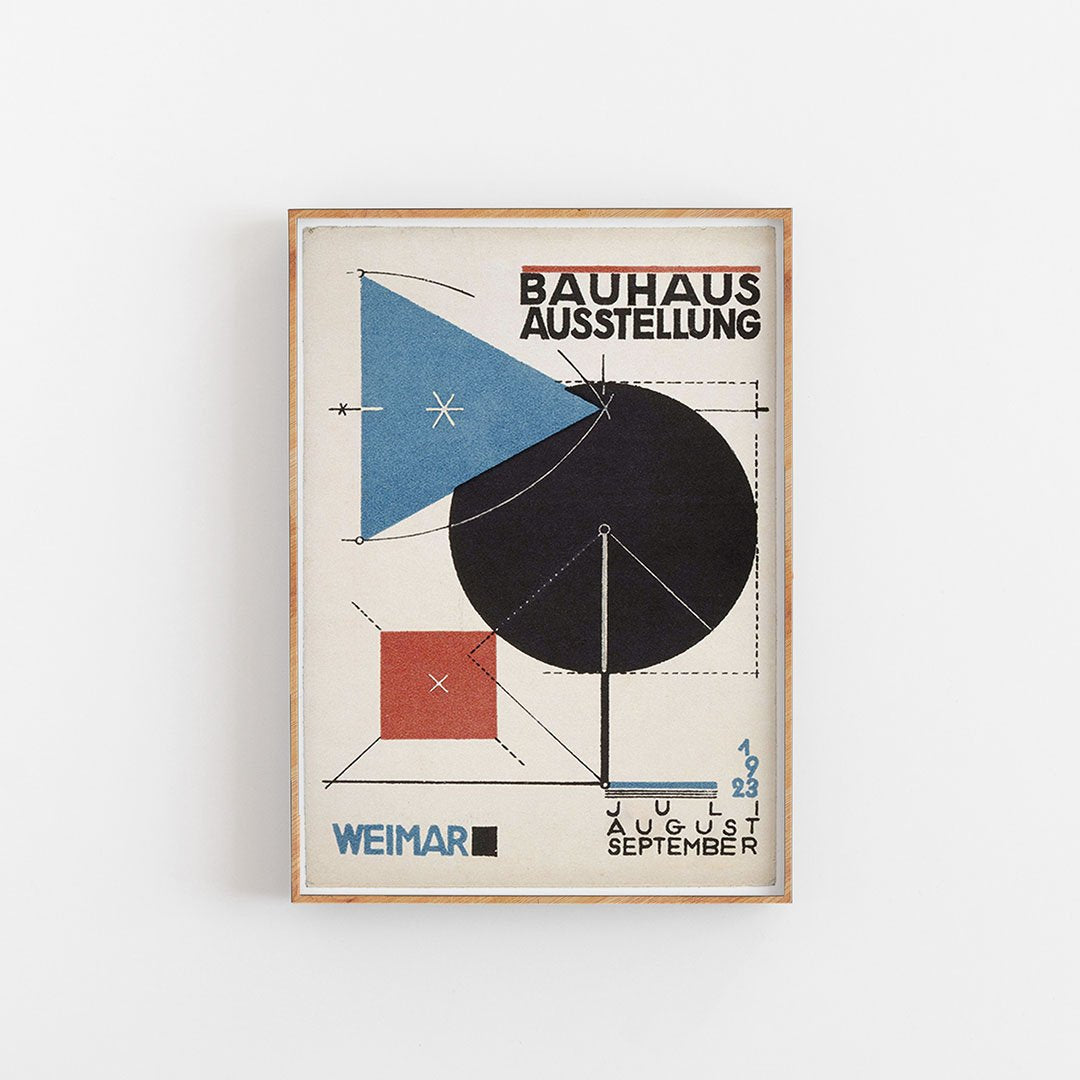 Bauhaus, weimar, art print, Kunsttryk, Konsttryck, kunsttrykk, kunstdruck, poster,  affiche, affisch