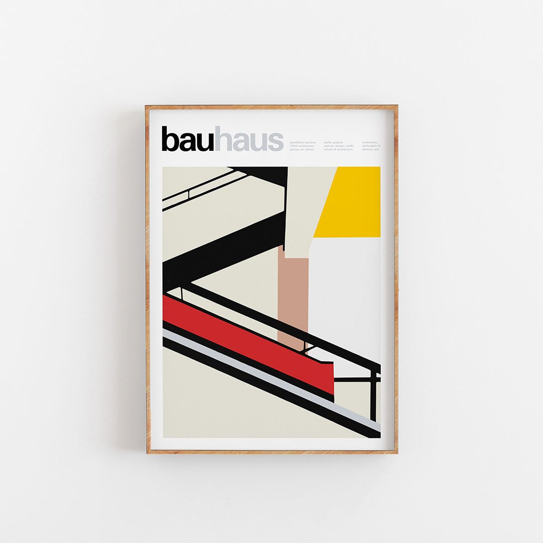 Bauhaus, weimar, art print, Kunsttryk, Konsttryck, kunsttrykk, kunstdruck, poster,  affiche, affisch