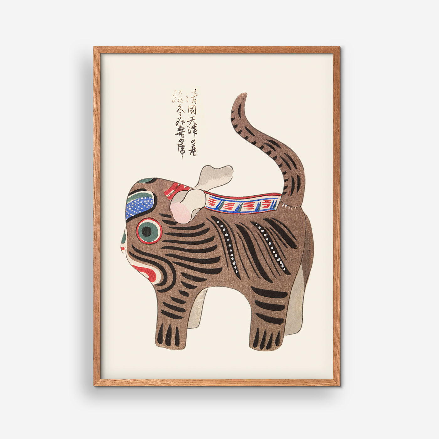 Tiger - japansk folkleksak