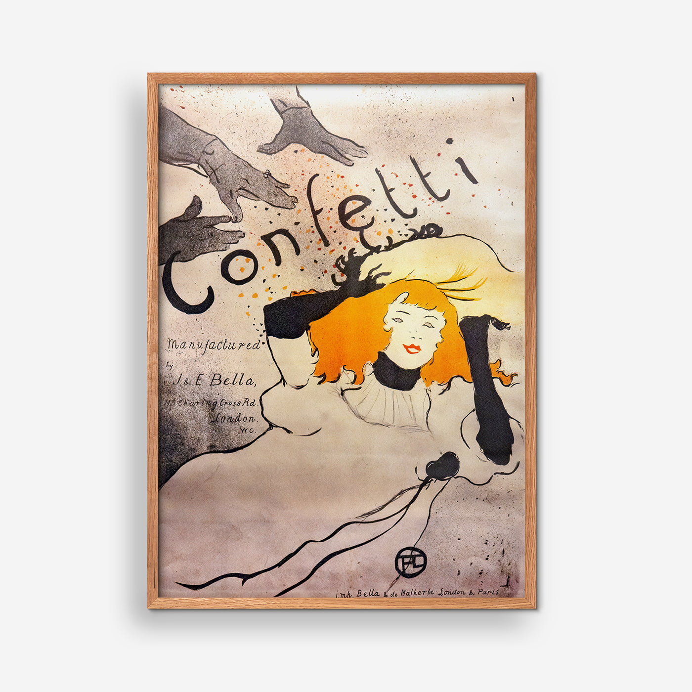 Confetti  - Henri de Toulouse-Lautrec