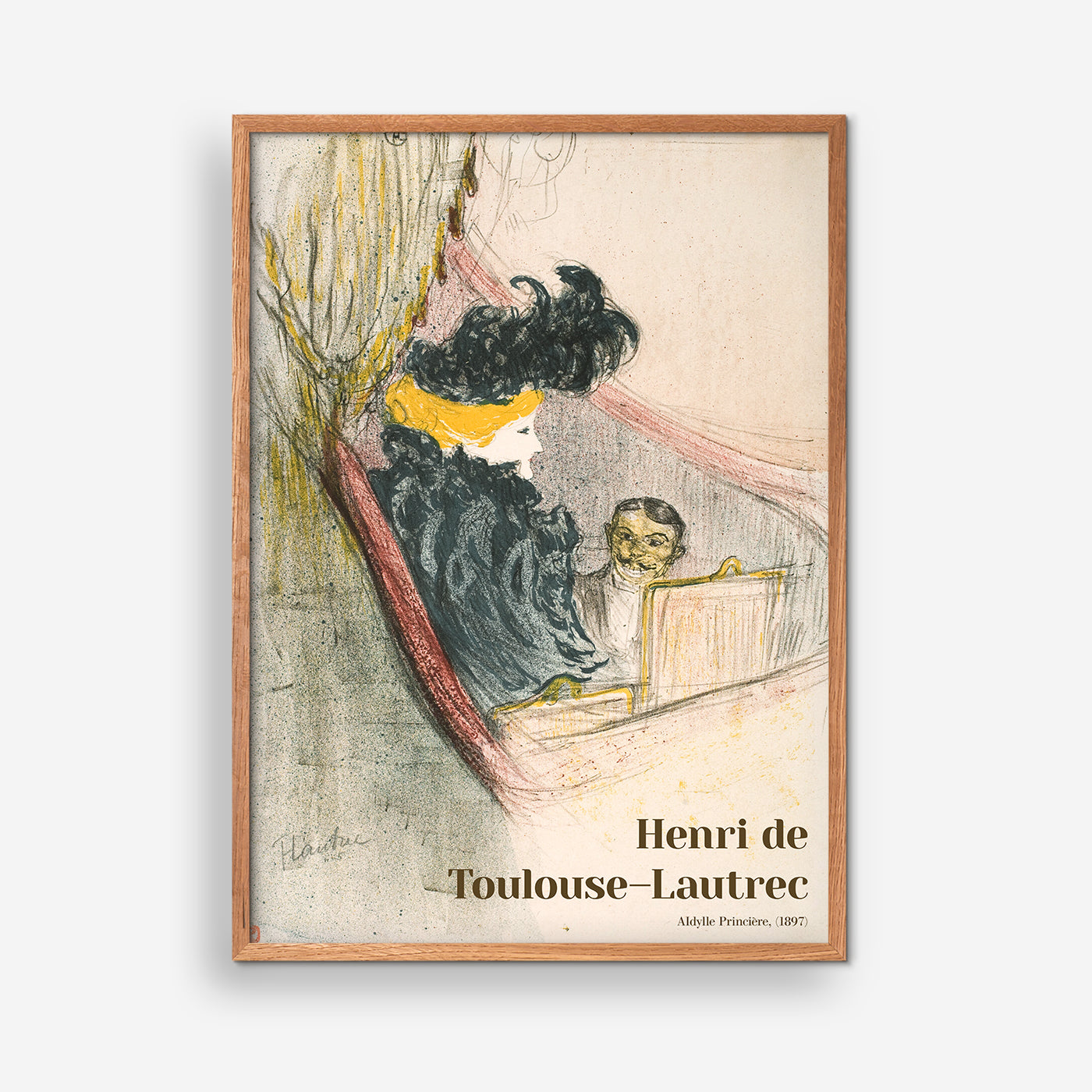 Aldylle Priciére  - Henri de Toulouse-Lautrec
