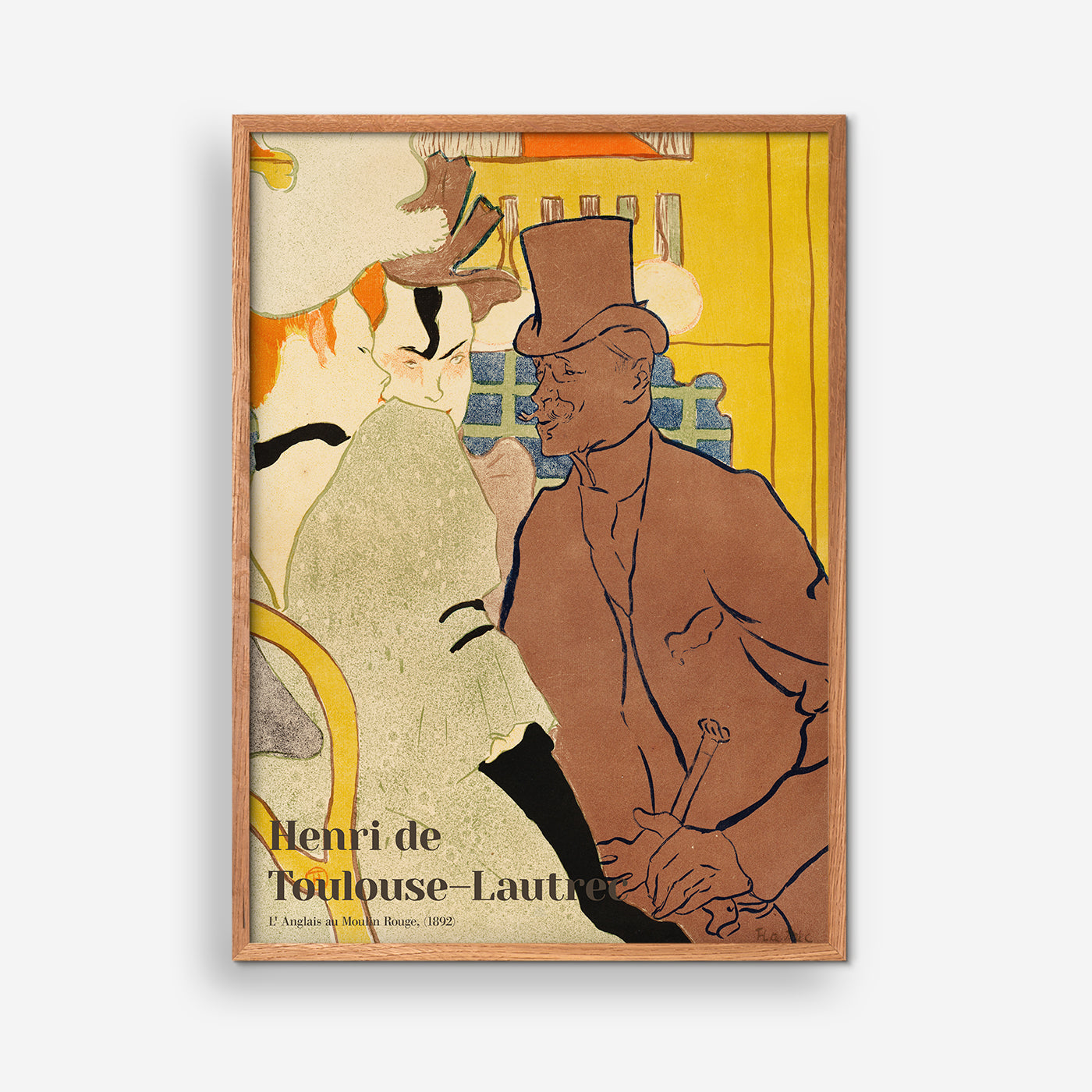 L´Anglais au Moulin Rouge - Henri de Toulouse-Lautrec