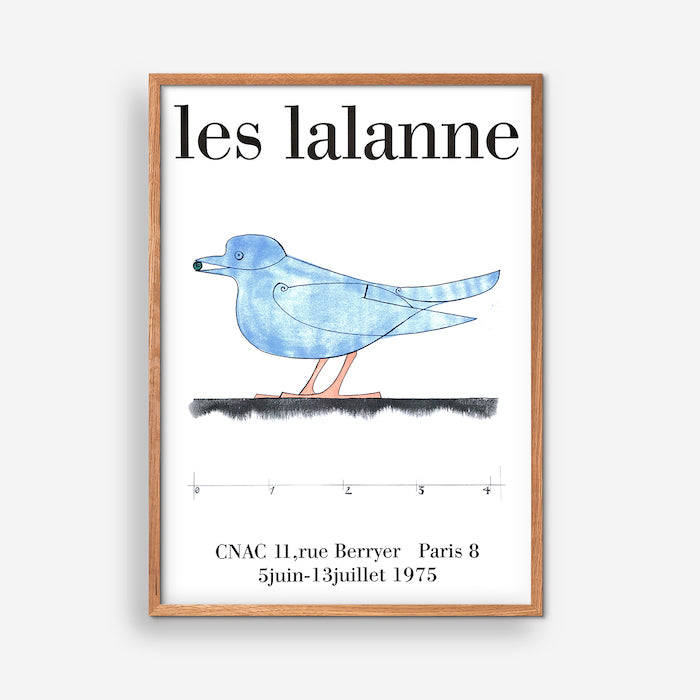 Les Lalanne Bird Exhibition poster