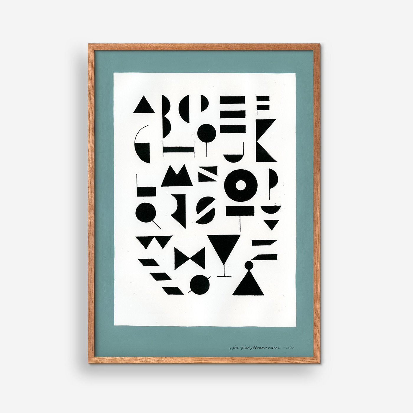 ALPHABET - RESEDA - Leise Dich Abrahamsen