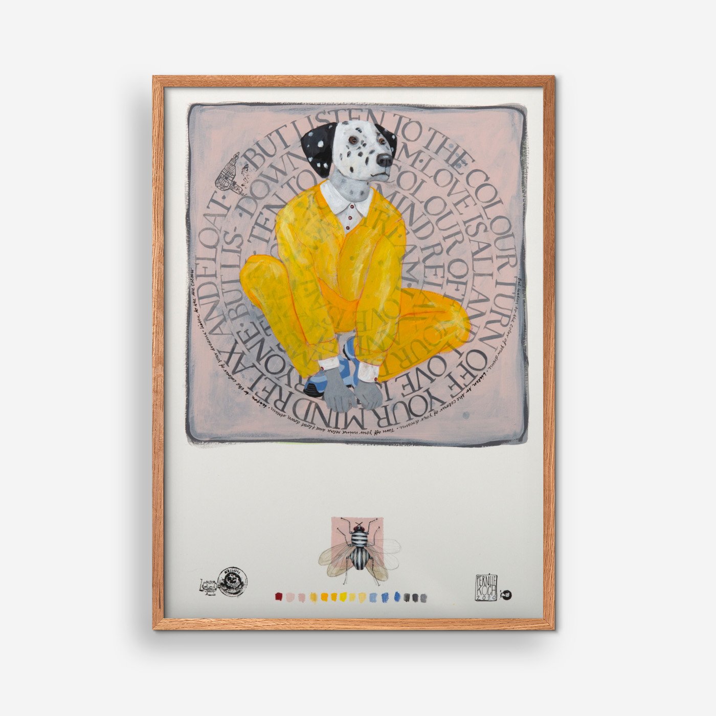 Gelber Hund - Pernille Koch