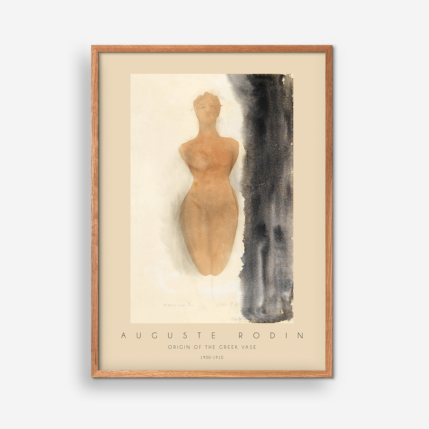 Herkunft der griechischen Vase – Rodin