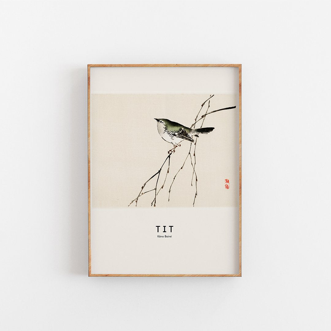 Tit - Kōno Bairei