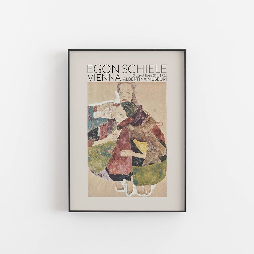 Egon Schiele, art print, Kunsttryk, Konsttryck, kunsttrykk, kunstdruck, poster,  affiche, affisch