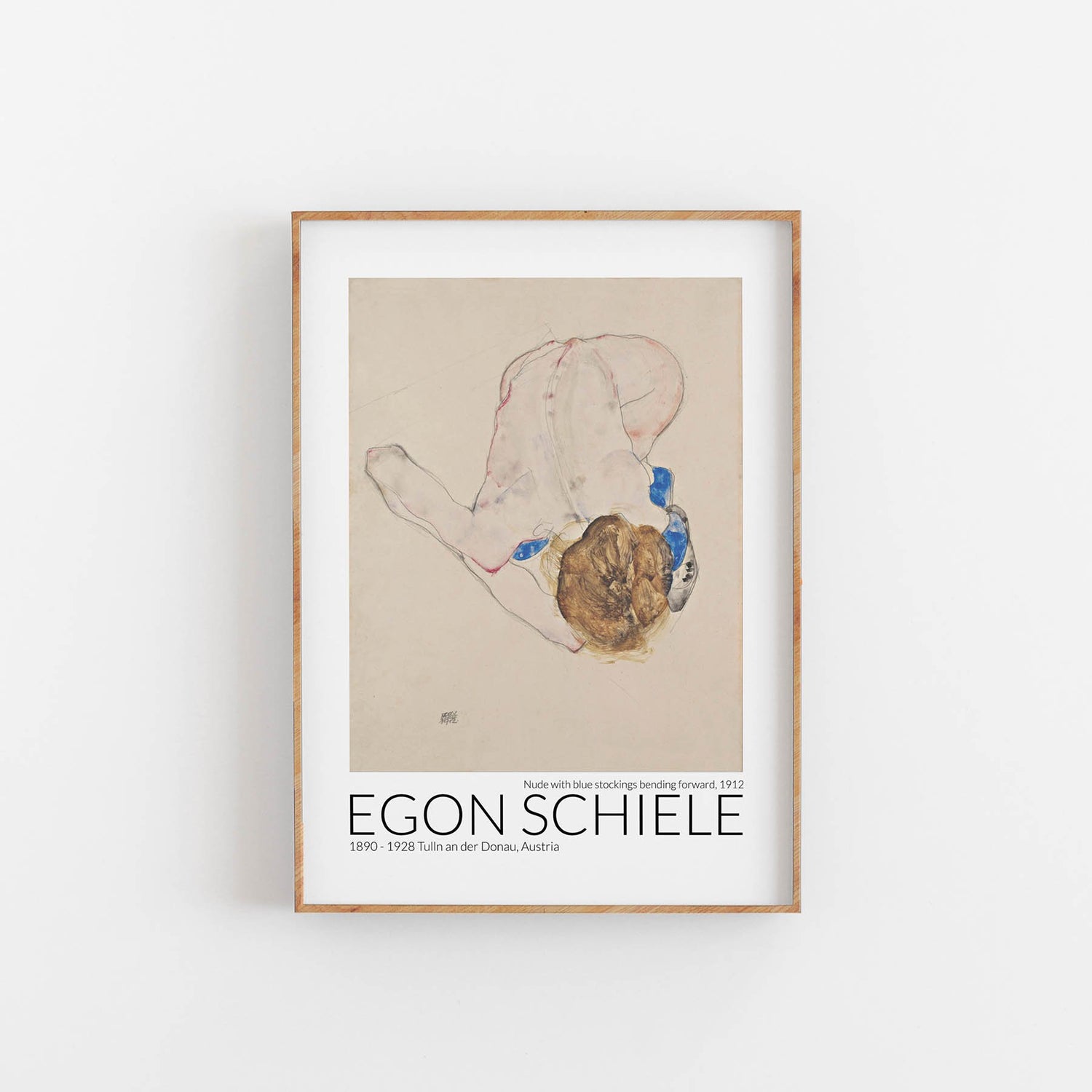 Egon Schiele, art print, Kunsttryk, Konsttryck, kunsttrykk, kunstdruck, poster,  affiche, affisch