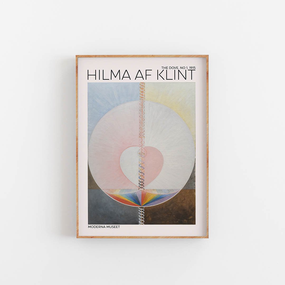 Hilma af Klint konsttryck, kusttryk, art print, poster, plakat