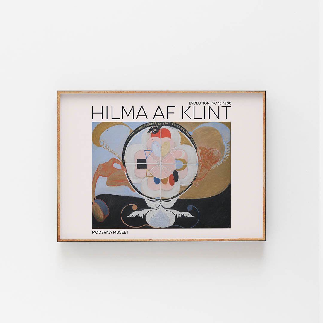 Hilma af Klint konsttryck, kusttryk, art print, poster, plakat