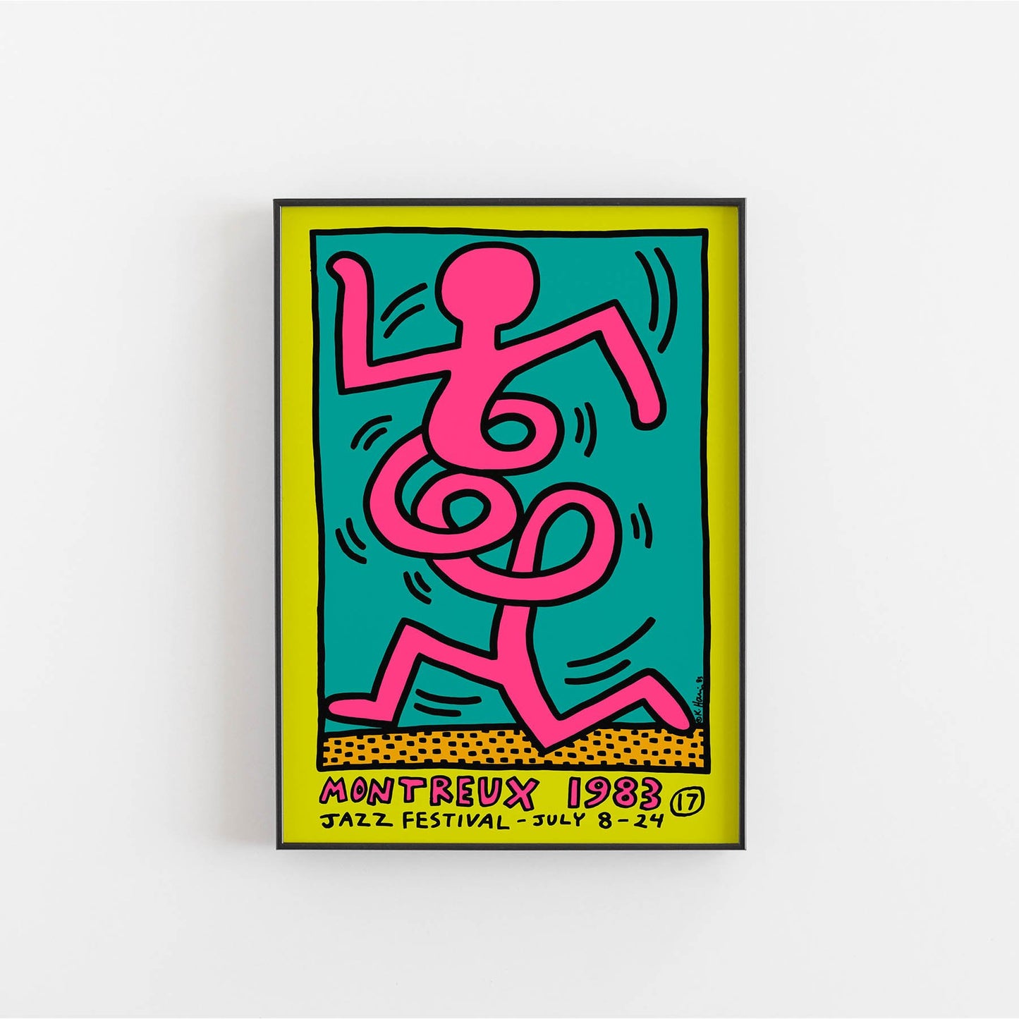 Jazz Festival Montreux 1983 music poster