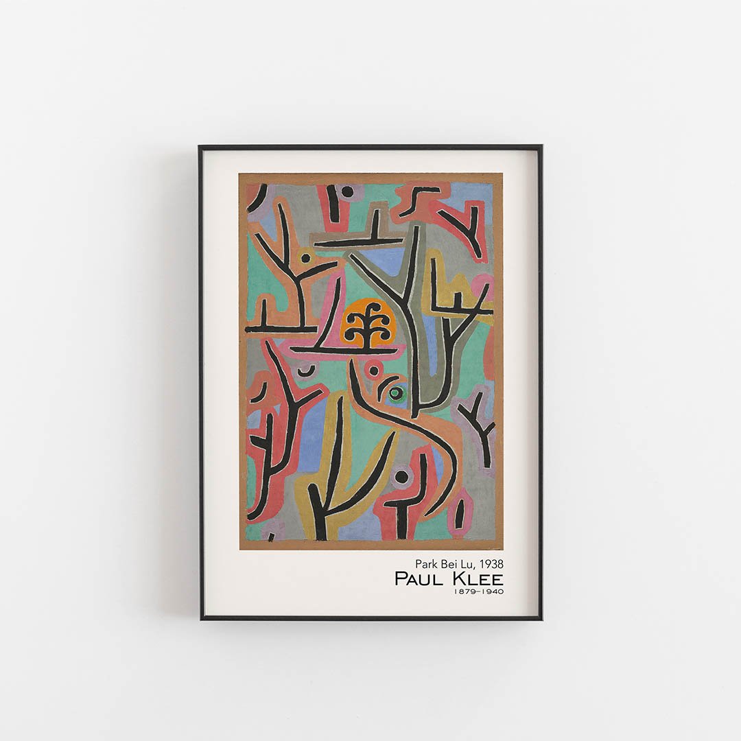 Paul Klee, art print,Kunsttryk, Konsttryck, kunsttrykk, kunstdruck, poster, Japandi,  affiche, affisch
