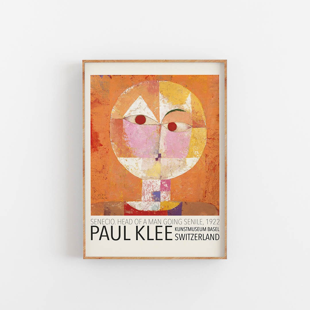 Paul Klee, art print,Kunsttryk, Konsttryck, kunsttrykk, kunstdruck, poster, Japandi,  affiche, affisch