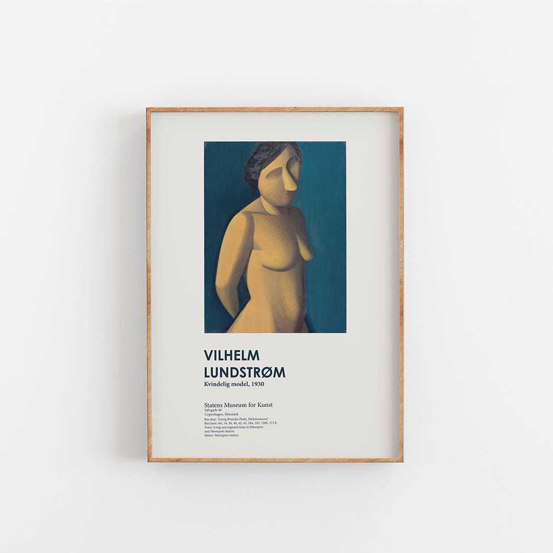 Kvindelig model, 1930 - Vilhelm Lundstrøm
