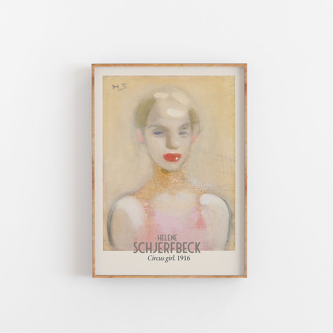 Helene Schjerfbeck - Circus girl 1916