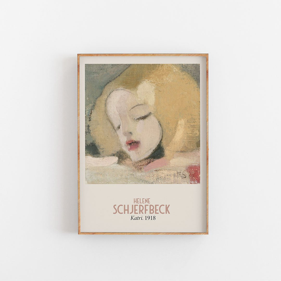 Helene Schjerfbeck – Katri. 1918