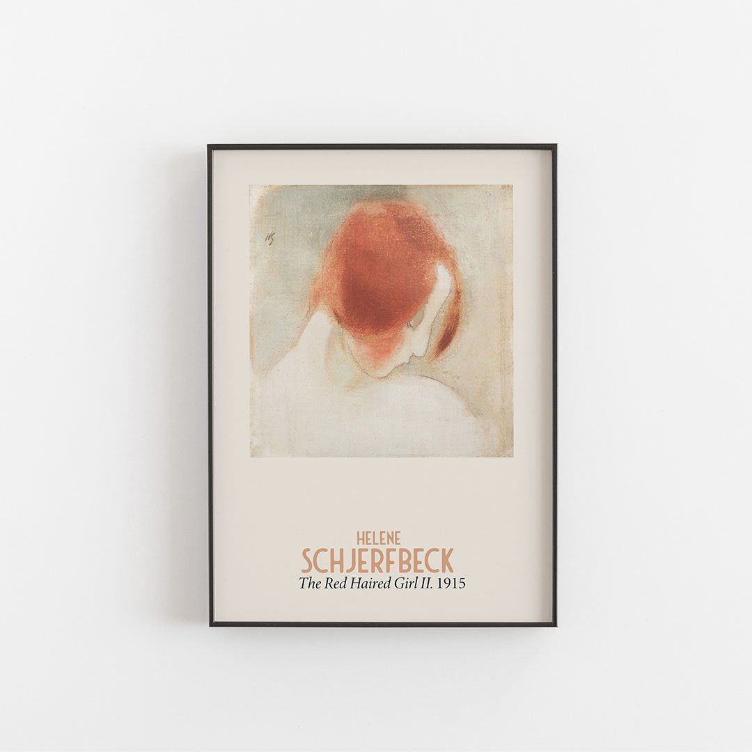 Helene Schjerfbeck – Das rothaarige Mädchen II. 1915