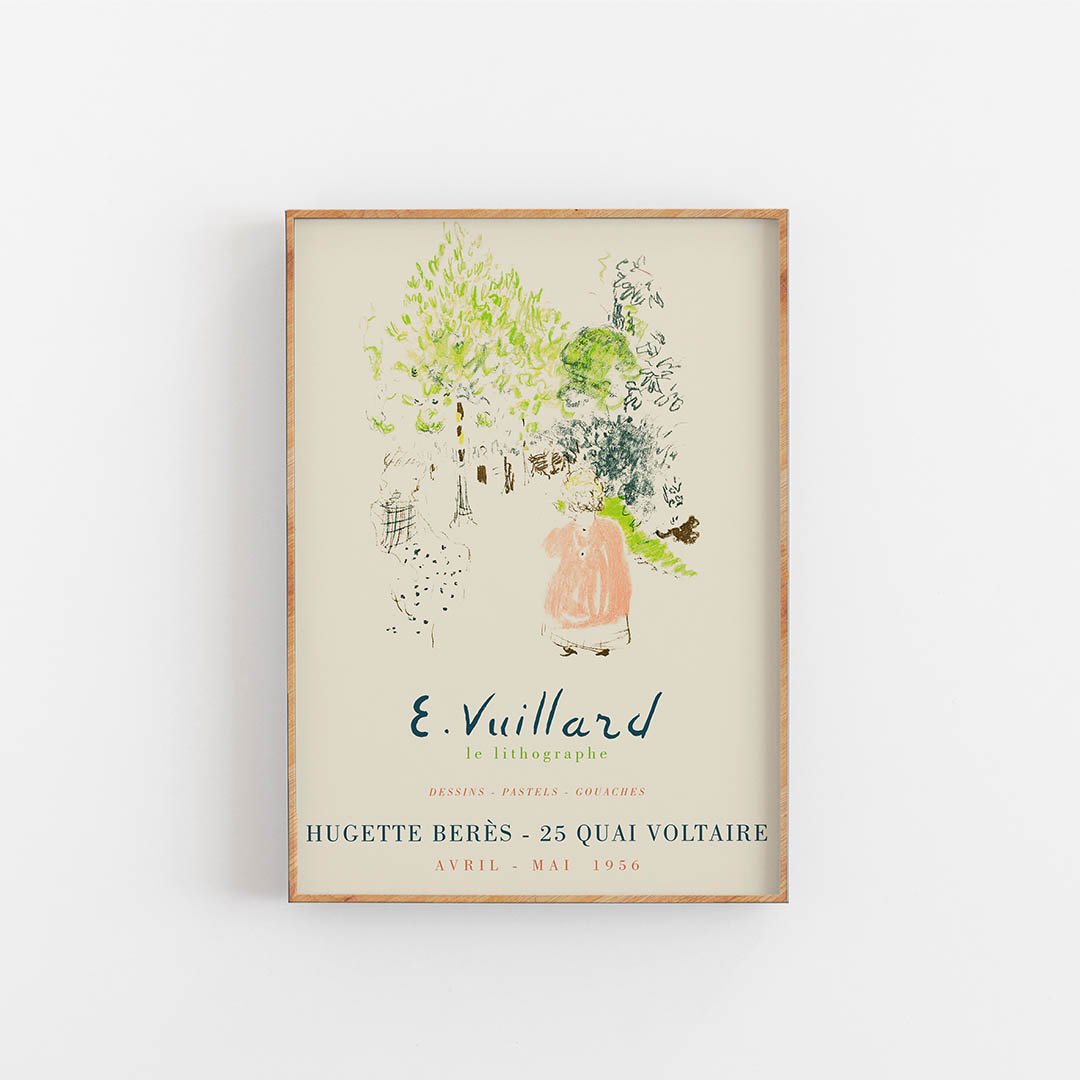 Vuillard art print, konsttryck, kunstdruck,kunsttryk, kunsttrykk, poster, affiche, affisch