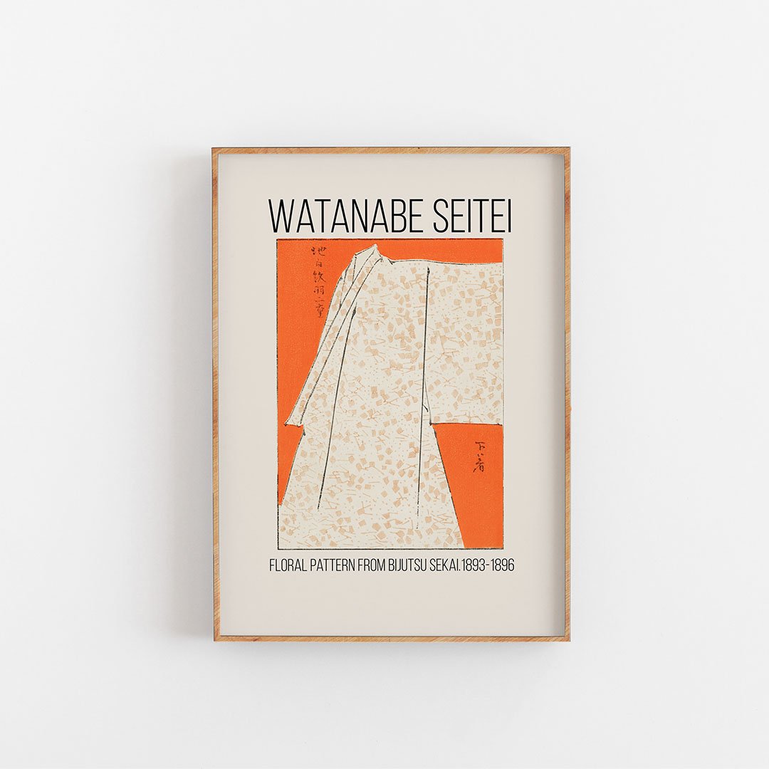 Japaness art print,Kunsttryk, Konsttryck, kunsttrykk, kunstdruck, poster, Japandi,  affiche, affisch, watanabe seitei