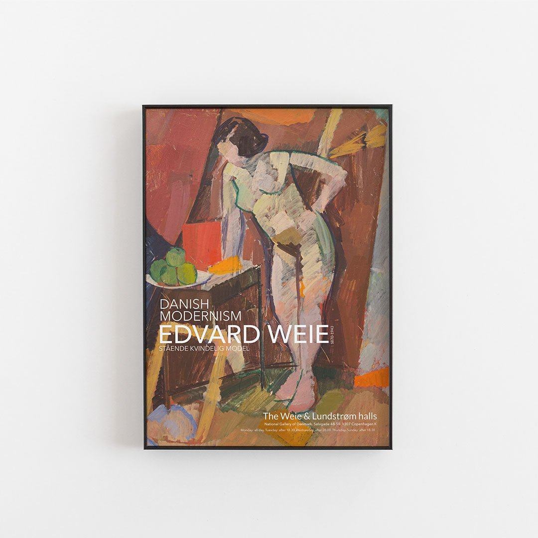 Edvard Weie, art print, Kunsttryk, Konsttryck, kunsttrykk, kunstdruck, poster,  affiche, affisch