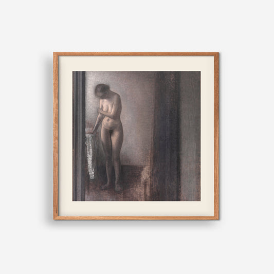 Staaende nøgen Kvinde – Vilhelm Hammershøi