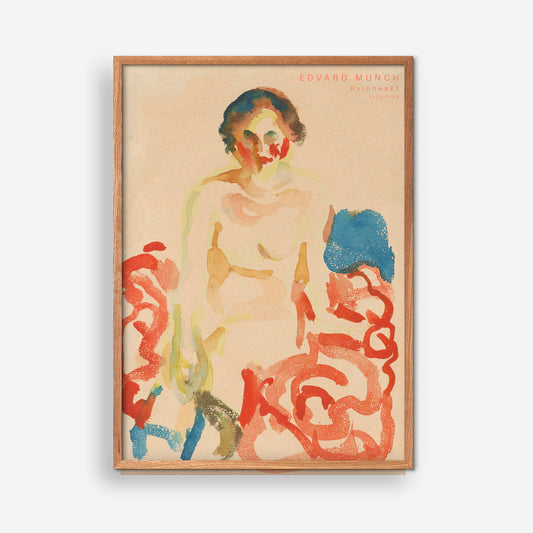 Kvinneakt, 1925-1930 - Edvard Munch