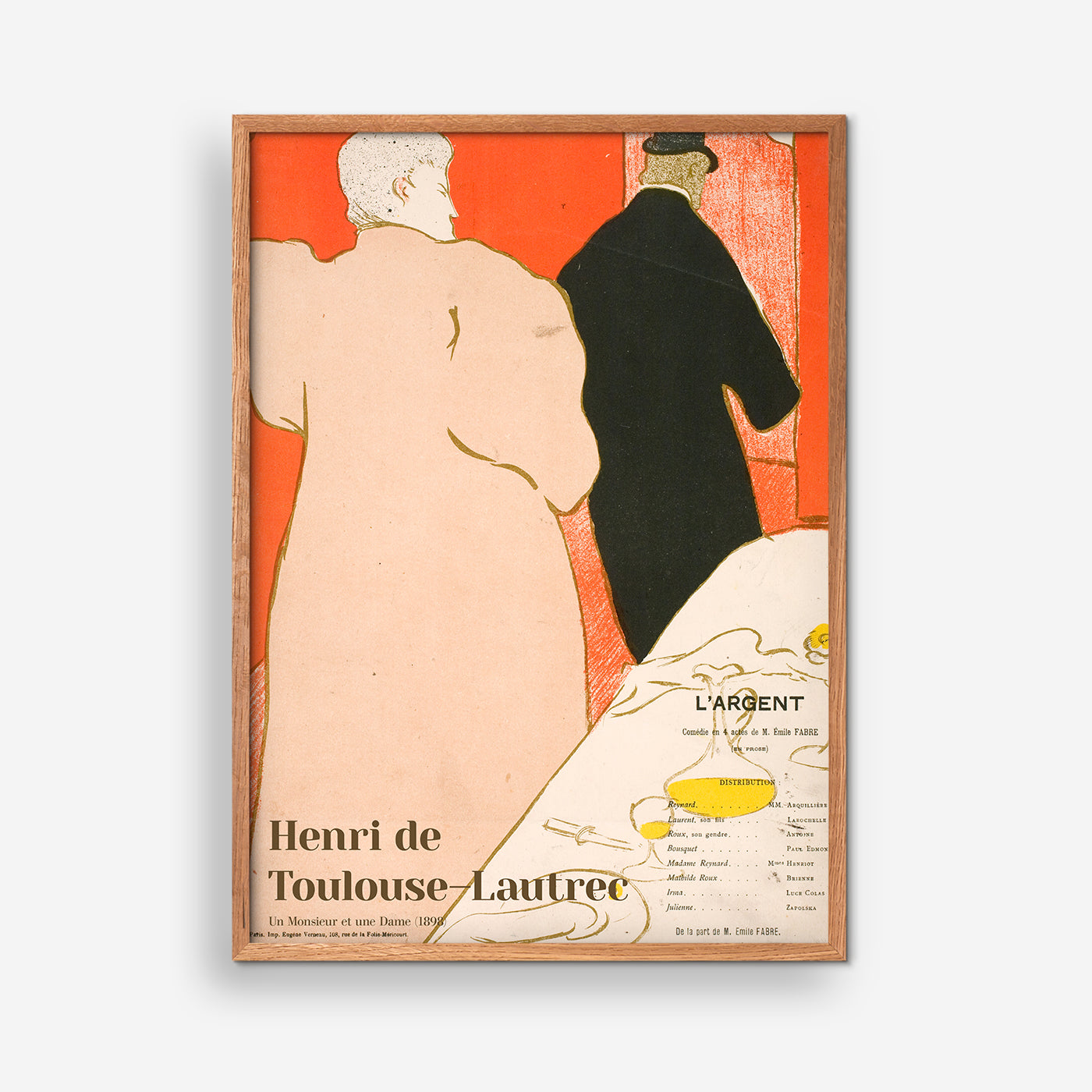 Ein Monsieur und eine Dame – Henri de Toulouse-Lautrec