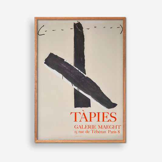 Vintage affisch - Tapies