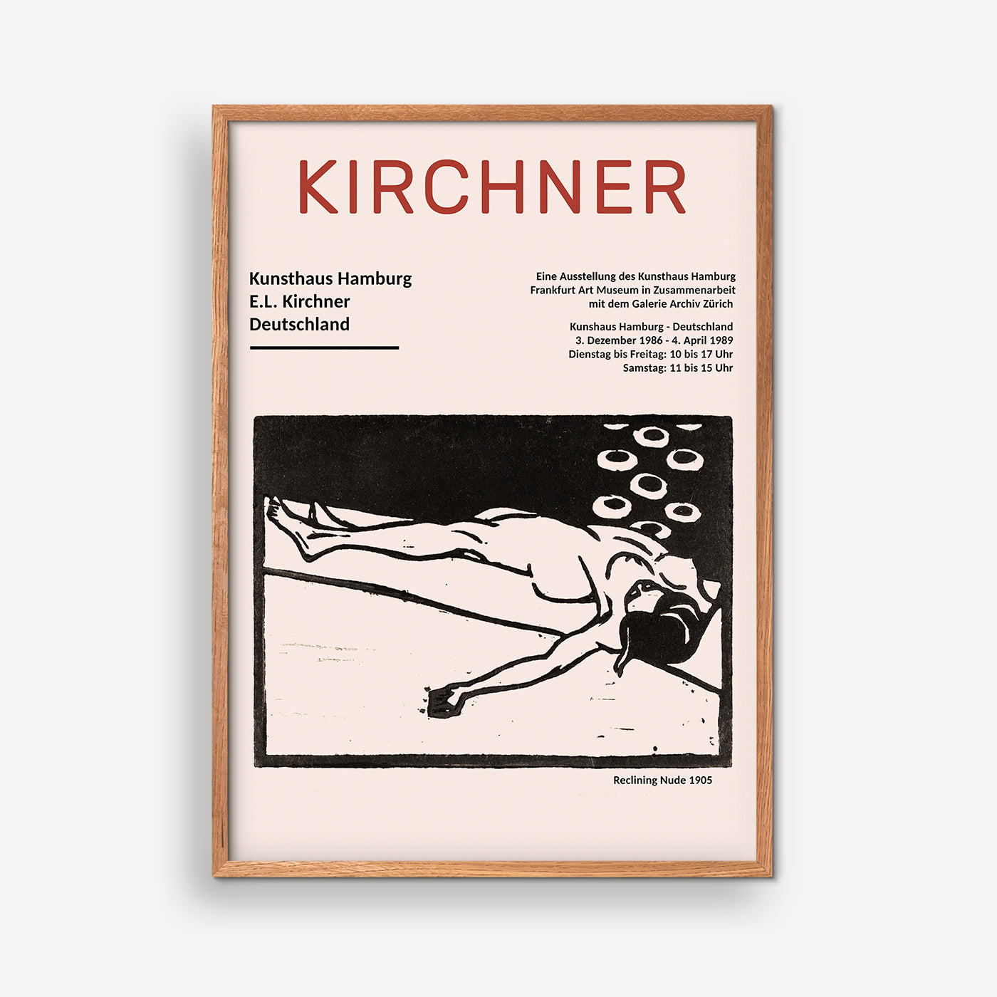 Liggande naken 1905 - Ernst Ludwig Kirchner