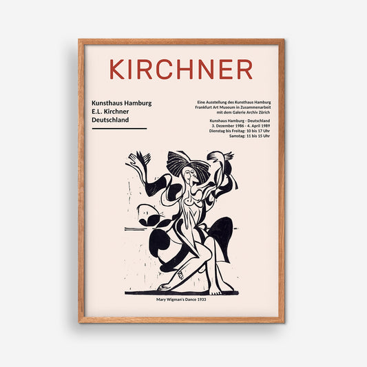 Mary Wigmans dans 1933 - Ernst Ludwig Kirchner