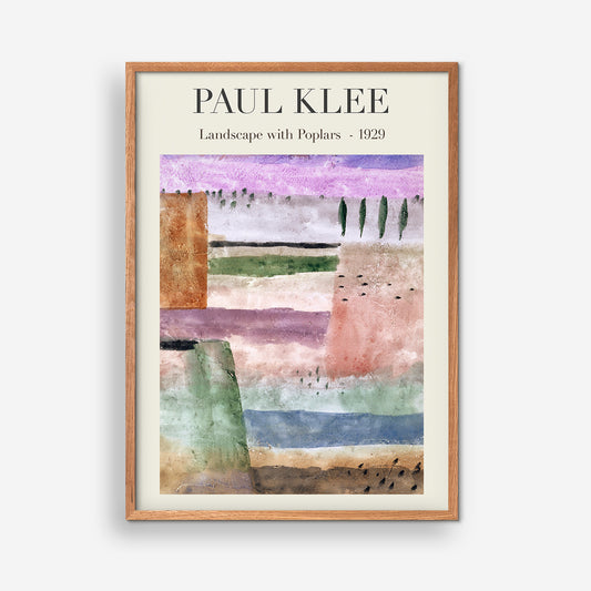 Landschaft mit Pappeln, 1929 - Paul Klee