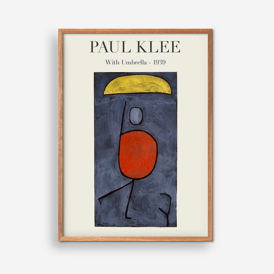 Mit Regenschirm, 1939 - Paul Klee