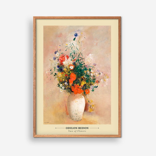 Vas med blommor - Odilon Redon 
