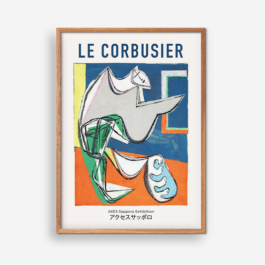 Le Corbusier AS utställningsaffisch 1949