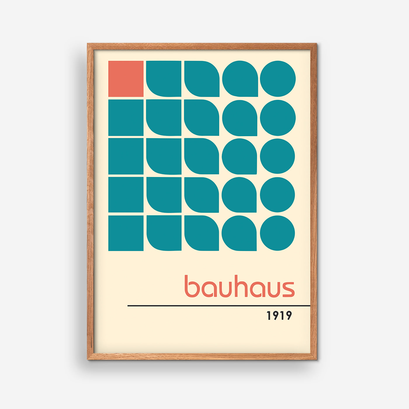 Bauhaus-affisch 1919