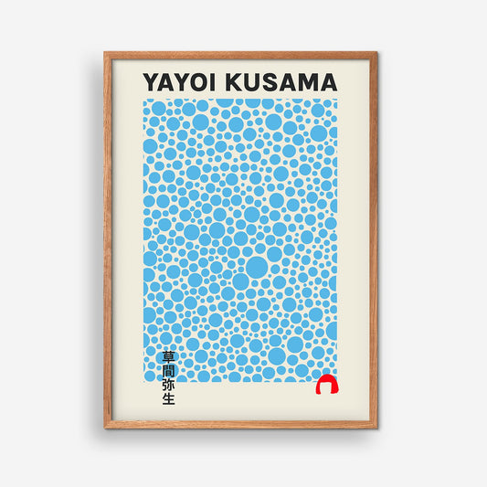 Unendlichkeitspunkte Blau - Yayoi Kusama