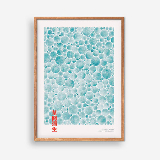 Infinity Dots, Blue - Yayoi Kusama