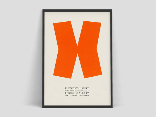 Ausstellungsplakat Orange - Ellsworth Kelly