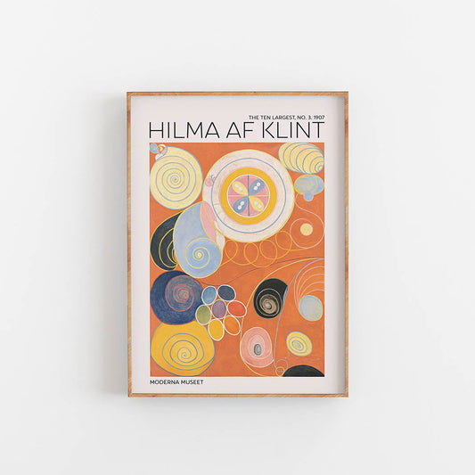 Hilma af Klint konsttryck, kusttryk, art print, poster, plakat