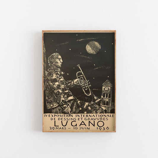 Konzertplakat von Lugano 1956