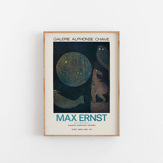 Max Ernst, art print, Kunsttryk, Konsttryck, kunsttrykk, kunstdruck, poster,  affiche, affisch