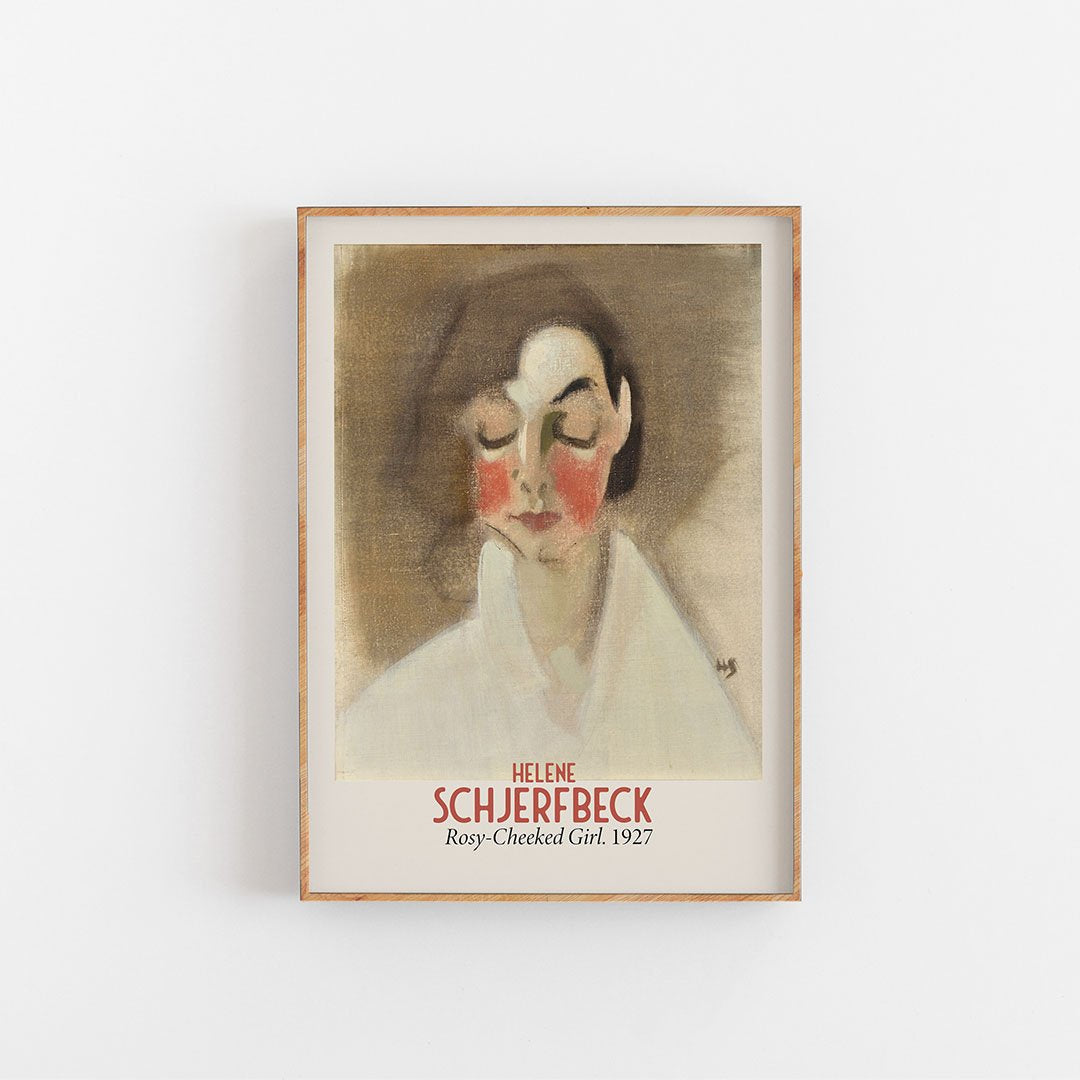 Helene Schjerfbeck – Rosige Wangenmädchen 1927