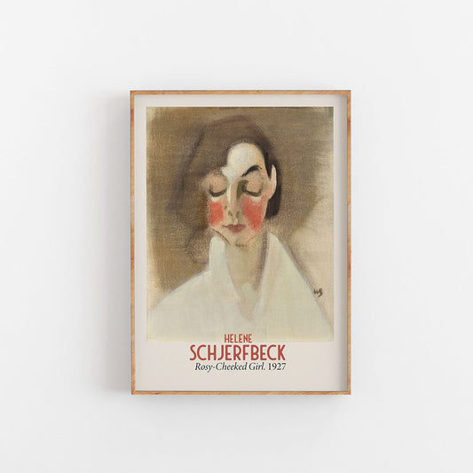 Helene Schjerfbeck - Rosy-Cheeked Girl 1927