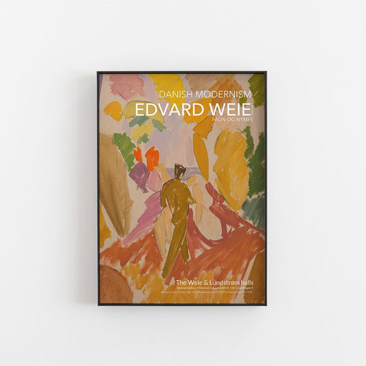 Edvard Weie, art print, Kunsttryk, Konsttryck, kunsttrykk, kunstdruck, poster,  affiche, affisch